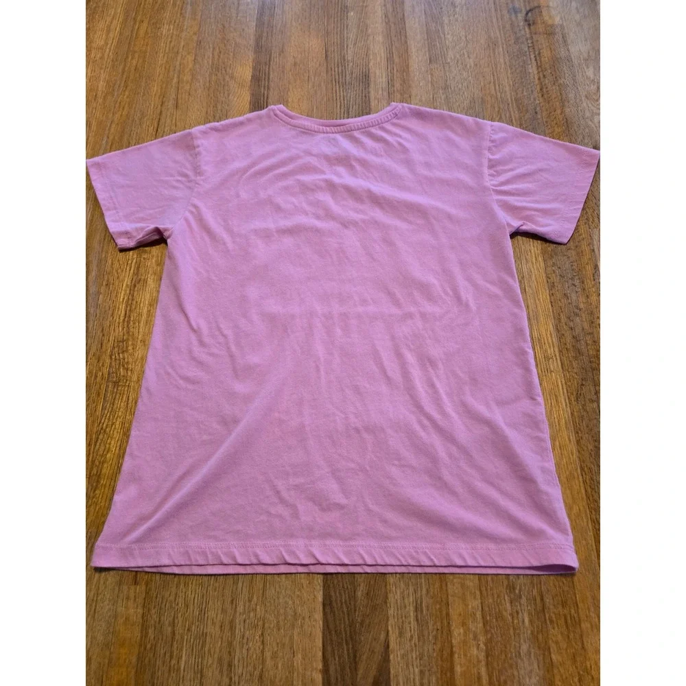 Mattel Barbie Girls Large (10/12) Pink Graphic Crew Neck‎ Short Sleeve Shirt